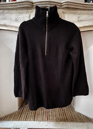 Pull zip noir, marque: H&M Divided, état: Très bon état, taille: S / 36 / 8, 10,00 €, 11,20 € Protection acheteurs incluse