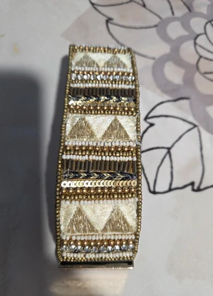 Jolie manchette Hipanema doree avec strass, marke: Hipanema, zustand: Sehr gut, 8,00 €, 9,10 € inklusive Vinted-Käuferschutz