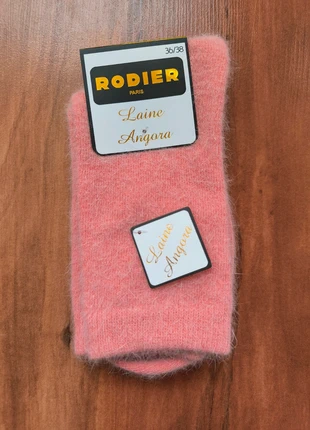 Paire de chaussettes toute douce et chaude en laine/angora 36/38, marque: Angora, état: Très bon état, taille: S | 35–38, 10,00 €, 11,20 € Protection acheteurs incluse