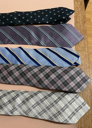 5 ties silk vintage y2k Japanese school uniform style, merk: Vintage Dressing, staat: Heel goed, € 12,00, € 13,30 inclusief Kopersbescherming