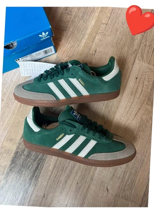 Adidas Samba OG Vert Taille 38 2/3, marke: adidas, zustand: Neu, größe: 38.5, 99,00 €, 104,65 € inklusive Vinted-Käuferschutz