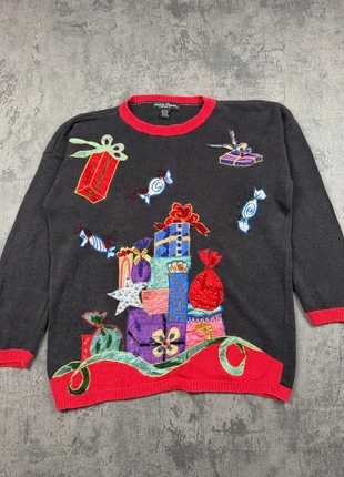 Vintage Christmas Sweater – Ugly Xmas Funny Classic Santa’s USA Style Santa’s Reindeer – Size L, marca: Vintage Dressing, estado: Muy bueno, tamaño: L / 40 / 12, 25,00 €, 26,95 € Protección al comprador Pro incluida