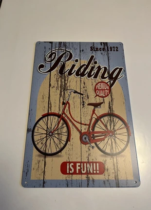 Plaque métallique vintage, brand: sans marque, condition: New without tags, €6.00, €7.00 includes Buyer Protection