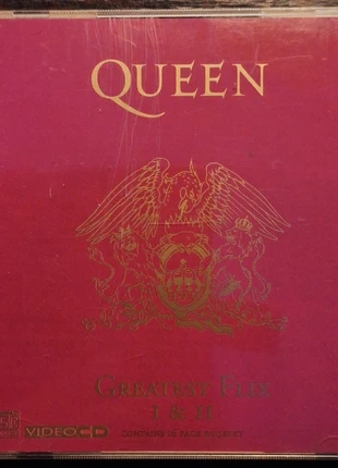 Queen - Greatest Flix 1 & 2 VideoCd in nieuwstaat., état: Très bon état, 40,00 €, 42,70 € Protection acheteurs incluse