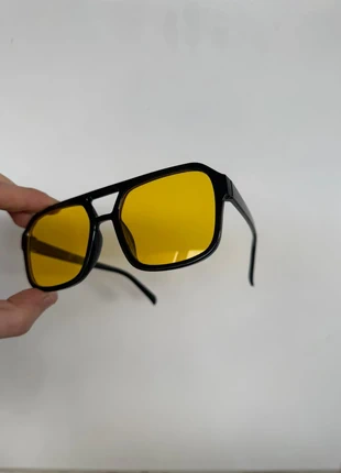 🟡 New Y2K Aviator Sunglasses Black & Yellow Lens Streetwear Unisex Vintage Style, brand: Vintage Dressing, condizioni: Ottime, €13.99, €15.39 include la Protezione acquisti