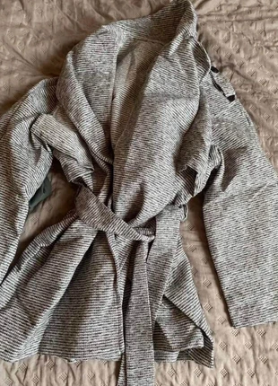 Manteau trench-coat court gris chiné, brand: Vintage Dressing, condition: Very good, size: S / 36 / 8, €54.00, €57.40 includes Buyer Protection Pro