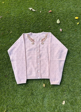 Gilet rose en maille, brand: Vintage Dressing, condition: Very good, size: M / 38 / 10, €12.00, €13.30 includes Buyer Protection