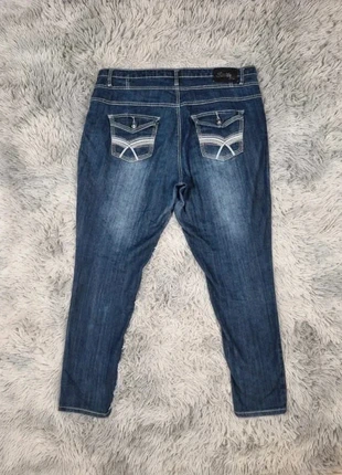 Jeans vintage y2k brodé large, marke: Vintage Dressing, zustand: Sehr gut, größe: XXXL / 46 / 18, 10,00 €, 11,20 € beinhaltet Vinted-Käuferschutz Pro