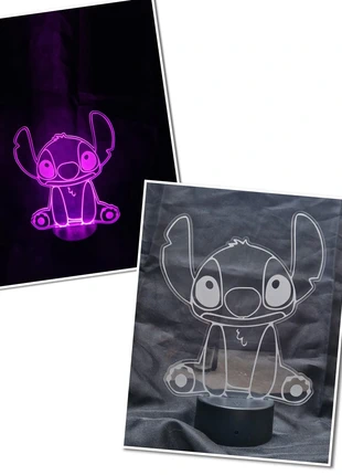 Lampe acrylique pour enfant à offrir - Stitch, brand: sans marque, condizioni: Nuovo senza cartellino, €20.00, €21.70 include la Protezione acquisti