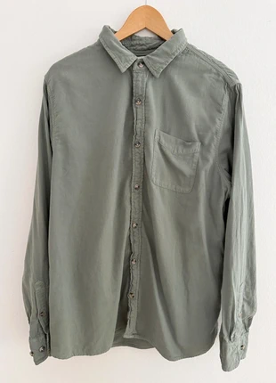 FatFace Herrenhemd Khaki • XL • 100% Baumwolle, brand: FatFace, condizioni: Ottime, taglia: XL, €5.00, €5.95 include la Protezione acquisti