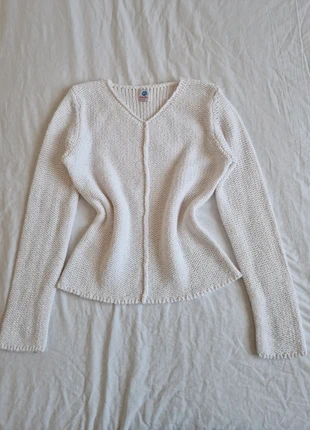 Pull blanc 36, marca: Vintage Dressing, estado: Bom, tamanho: S / 36 / 8, €14.00, €15.40 inclui Proteção do Comprador Pro