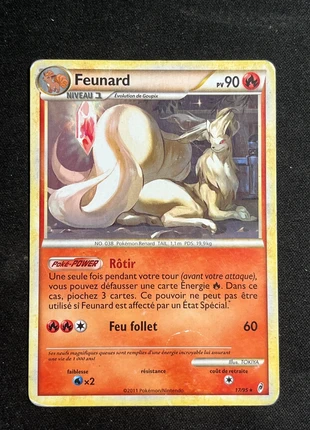 Feunard 17/95, brand: Pokémon, condition: Good, €1.00, €1.75 includes Buyer Protection