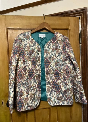 Size 14 floral quilted jacket, brand: M&S Collection, condition: Very good, size: M / UK 12-14, £12.00, £13.30 includes Buyer Protection