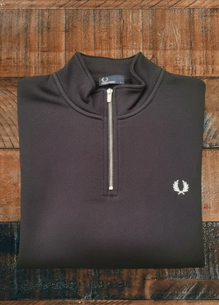 Half-Zip sweatshirt Fred Perry, brand: Fred Perry, condizioni: Nuovo senza cartellino, taglia: L, €46.00, €49.00 include la Protezione acquisti