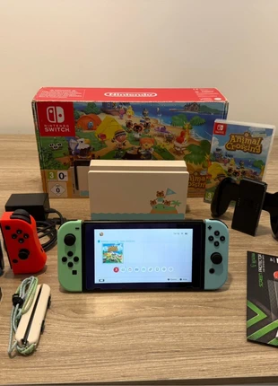 Nintendo switch animal crossing edition, marque: Nintendo, état: Très bon état, 190,00 €, 200,20 € Protection acheteurs incluse