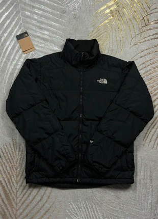 Doudoune the north face 550 noir logo brodé argenté devant / derrière, brand: The North Face, condition: Good, size: S, €38.00, €40.60 includes Buyer Protection Pro