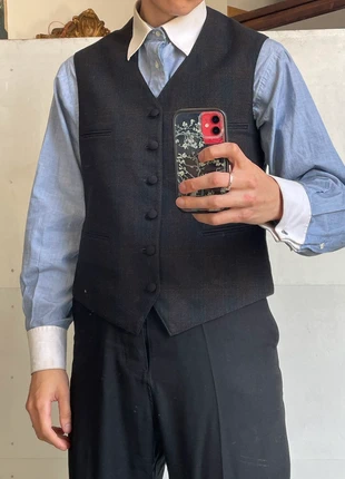 Gilet de costume vintage des années 40, marque: Vintage Dressing, état: Très bon état, taille: S, 34,00 €, 36,40 € Protection acheteurs incluse