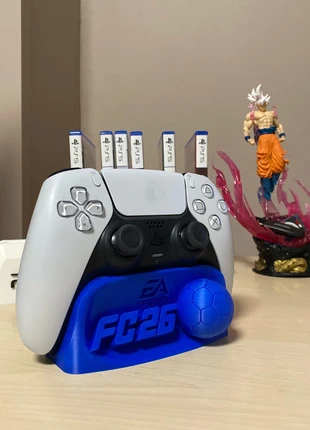 Etuis support manette ps5 fifa 26 bleu fc26, marke: FIFA, zustand: Sehr gut, 6,00 €, 7,00 € inklusive Vinted-Käuferschutz