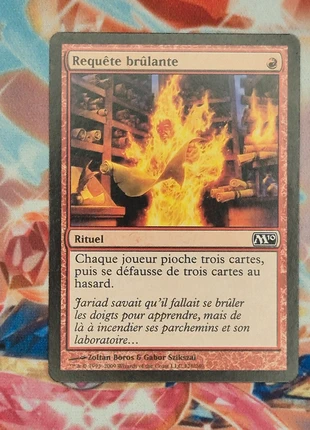 MTG - Requête brûlante fr, brand: Magic: The Gathering, condition: Very good, €2.00, €2.80 includes Buyer Protection
