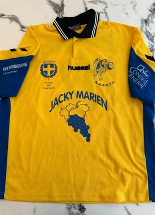 Maillot football Sc Toulon les anciens Hummel, merk: Hummel, staat: Goed, maat: XL, € 20,00, € 21,70 inclusief Kopersbescherming Pro