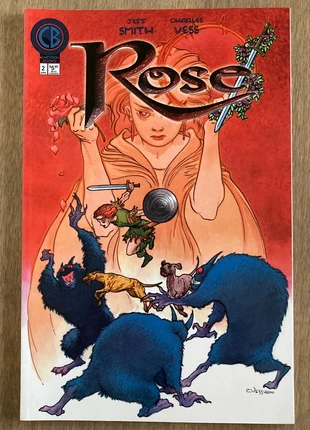 Rose #2 💥 April 2001 | Jeff Smith Charles Vess | Bone Prequel | Cartoon Books Comics US, état: Très bon état, 6,90 €, 7,95 € Protection acheteurs (Pro) incluse