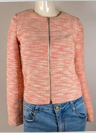 Veste tweed rose femme – coton mélangé – taille 34, brand: Vintage Dressing, condition: Very good, size: XS / 34 / 6, €18.90, €20.55 includes Buyer Protection