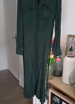 Robe chemise verte PIMKIE, merk: Pimkie, staat: Nieuw zonder prijskaartje, maat: L / 40 / 12, € 8,00, € 9,10 inclusief Kopersbescherming