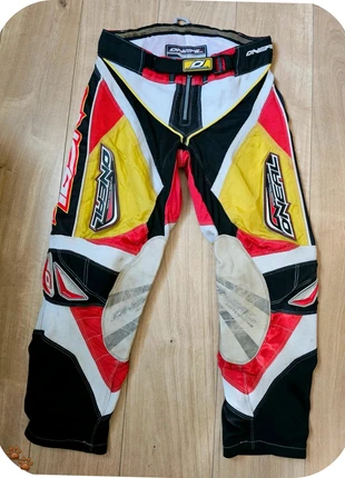 Pantalon de motocross o'neal rouge noir jaune taille 44, brand: Oneal, condition: Very good, size: XL, €47.90, €51.00 includes Buyer Protection Pro