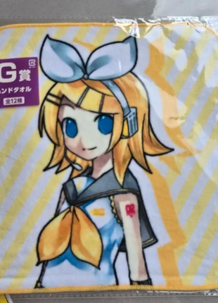 Serviette jaune - Rin Kagamine - Hatsune Miku - Vocaloid - Ichiban Kuji - Lot G, brand: Hatsune miku, condizioni: Nuovo con cartellino, €12.00, €13.30 include la Protezione acquisti
