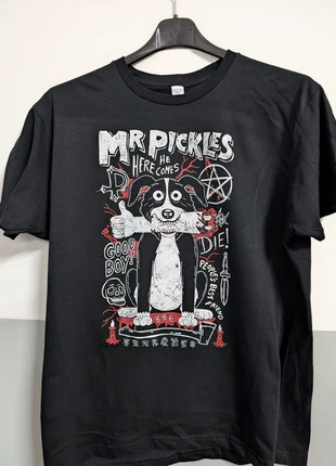 T-shirt nera | Mr. Pickles, staat: Heel goed, maat: M, € 13,00, € 14,35 inclusief Kopersbescherming Pro