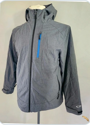 Veste Softshell Champion Vintage Gris Chiné M – Capuche & Zip Bleu Tech 2000’s, marque: Champion, état: Très bon état, taille: M, 29,90 €, 32,10 € Protection acheteurs (Pro) incluse