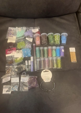 Large bundle of multi coloured bead collection, brand: unknown, condition: Very good, £12.00, £13.30 includes Buyer Protection