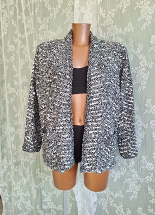 Blazer con paillettes H&M, brand: H&M, condizioni: Ottime, taglia: S / IT 40 / EU 36, €9.00, €10.15 include la Protezione acquisti