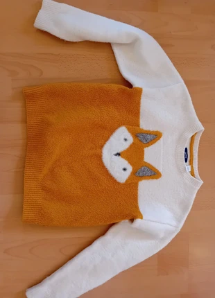 Pull renard, brand: Okaïdi, condizioni: Buone, taglia: 10 anni / 140 cm, €3.00, €3.85 include la Protezione acquisti