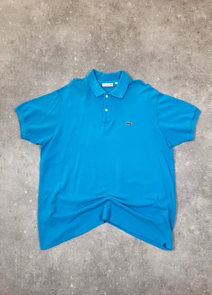 Polo Lacoste Bleu en coton vintage exclusif y2k en très bon état taille 7, marke: Lacoste, zustand: Sehr gut, größe: XXL, 20,00 €, 21,70 € beinhaltet Vinted-Käuferschutz Pro