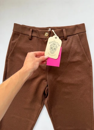 Chocolate shiny pants, marque: Banditas from Marseille, état: Neuf avec étiquette, taille: S / 36 / 8, 13,60 €, 14,98 € Protection acheteurs incluse