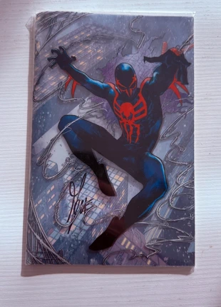 Ultimate Spiderman 1 Cover Variant Doppio PVC, autografo Marco Checchetto, staat: Nieuw zonder prijskaartje, € 139,00, € 146,65 inclusief Kopersbescherming