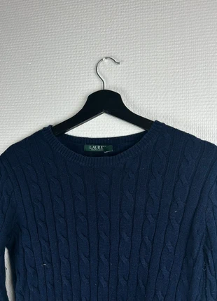 Pull torsadé Ralph Lauren marine, marque: Ralph Lauren, état: Très bon état, taille: M / 38 / 10, 20,00 €, 21,70 € Protection acheteurs (Pro) incluse