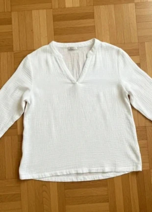 👚 Blouse blanche Esmara – Manches 3/4 – Taille 36 – Excellent état, marke: Esmara, zustand: Sehr gut, größe: S / 36 / 8, 1,90 €, 2,70 € inklusive Vinted-Käuferschutz