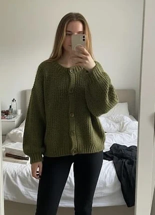 Cardigan tricoté vert cosy 🍃, marca: komiko, estado: Muy bueno, tamaño: S / 36 / 8, 38,00 €, 40,60 € Protección al comprador Pro incluida