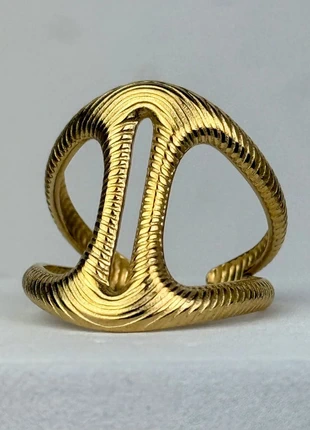 Bague Dorée Géométrique – Minimaliste – Acier Inoxydable 304 – Ajustable, marque: CHROME, état: Très bon état, taille: Ajustable, 9,40 €, 10,57 € Protection acheteurs (Pro) incluse