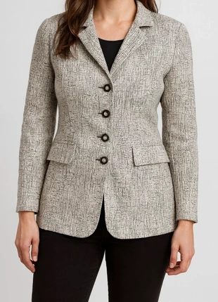 Blazer femme élégant gris – Taille M, marca: Vintage Dressing, estado: Muito bom, tamanho: M / 38 / 10, €8.00, €9.10 inclui Proteção do Comprador