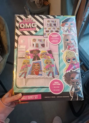 Dekbedovertrek LOL, marque: L.O.L. Surprise, état: Neuf avec étiquette, taille: Simple (135-150 cm x 200-220 cm), 15,00 €, 16,45 € Protection acheteurs incluse