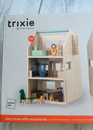 Maison en bois avec accessoires Trixie, marca: Trixie, estado: Novo com etiquetas, tamanho: Tamanho único, €35.00, €37.45 inclui Proteção do Comprador