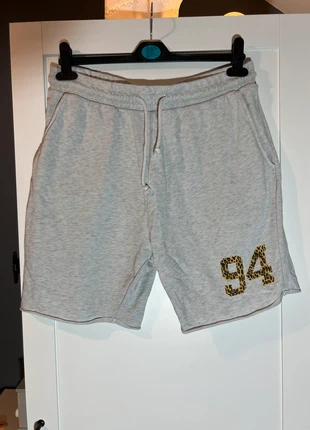 H&M Men's Grey Marl Jersey Jogger Shorts | Size L | Loungewear, brand: H&M, condition: Very good, size: L, €5.50, €6.48 includes Buyer Protection