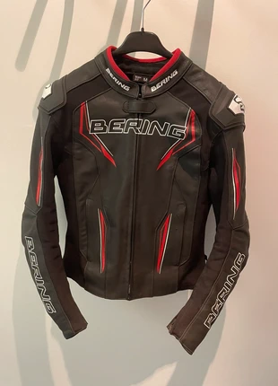 Blouson moto cuir Bering, brand: Bering, condition: New without tags, size: M, €175.00, €184.45 includes Buyer Protection