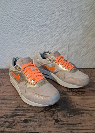 Nike Air Max 1 Premium 'Bright Citrus' Rare Sneakers!, merk: Nike, staat: Goed, maat: 37.5, € 29,00, € 31,15 inclusief Kopersbescherming