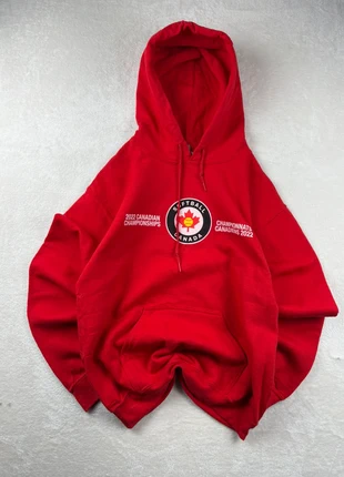 Sweat universitaire Canada 2022 softball rouge à capuche - taille S, marca: Vintage Dressing, estado: Muy bueno, tamaño: S, 13,50 €, 14,88 € Protección al comprador incluida