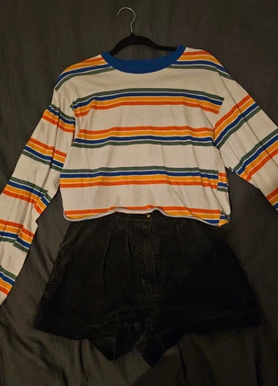 Crop top rayé dolls kills, marque: Current Mood, état: Neuf sans étiquette, taille: S / 36 / 8, 9,00 €, 10,15 € Protection acheteurs incluse