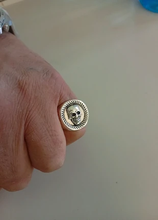 Punk, Gothic, Ringe für Männer und Frauen, brand: Sonstiges, condizioni: Nuovo senza cartellino, taglia: 17,3 mm Ø / 14,5, €5.00, €5.95 include la Protezione acquisti